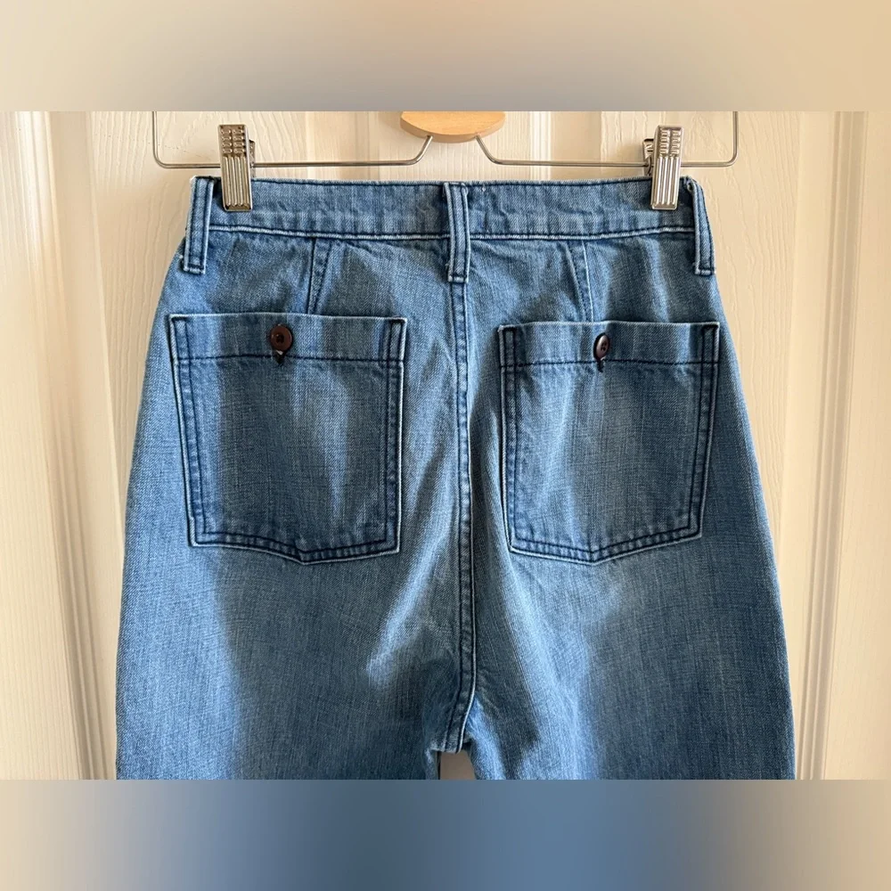 Doen Blue Flare & Wide Leg Jeans - Picture 6 of 10